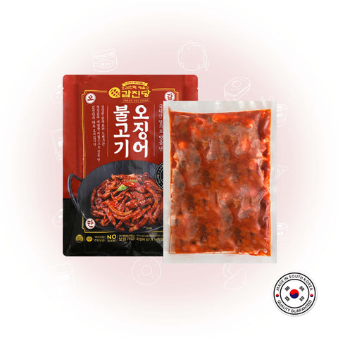 Squid Bulgogi (350gr) / 오징어불고기 (냉동)