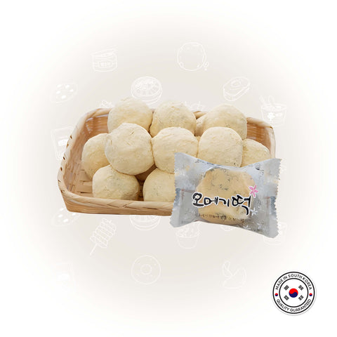 Jeju Omegi Dduk Soy Bean /  제주 콩고물 오메기떡 (10pcs / Pack) (powdered soybean omaegi rice cake) from Jeju by air