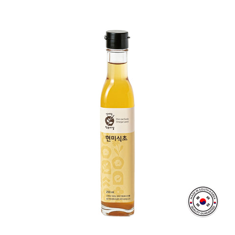 SJS Korean Brown Rice Vinegar 250ml / 깊은 맛과 풍부한 영양의 현미식초 250ml