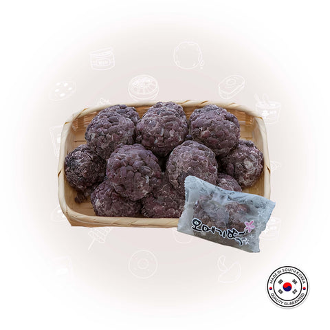 Jeju Omegi dduk Red bean omaegi rice cake 제주 팥 오메기떡 (10pcs / Pack) from Jeju by air