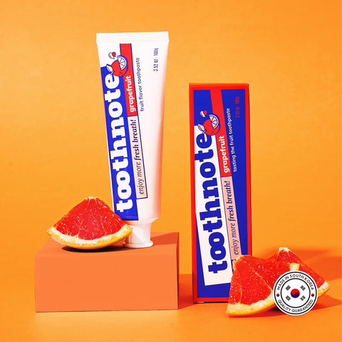 TOOTHNOTE Hydrating Toothpaste Grapefruit Flavor 100g / 수분치약 자몽향 100g