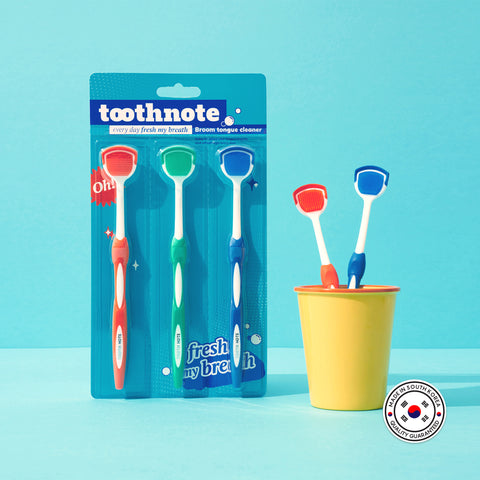 TOOTHNOTE Tongue Cleaner 3-Piece Set / 혀클리너 3종세트