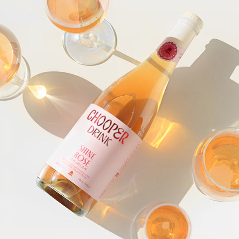 Chooper Shine Rose Wine (Non-alcoholic wine) (750ml) / 무알콜와인(츄퍼샤인 로제와인)