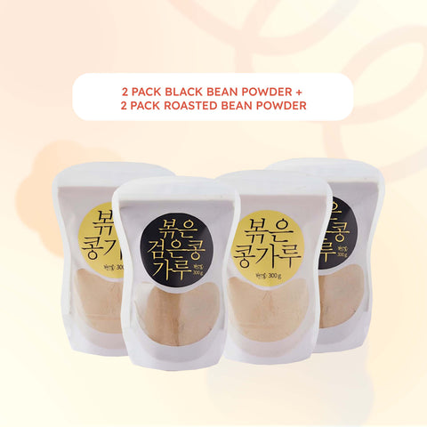 [Special Bundle 4pcs] Roasted Bean Powder and Black Bean Powder Misutgaru