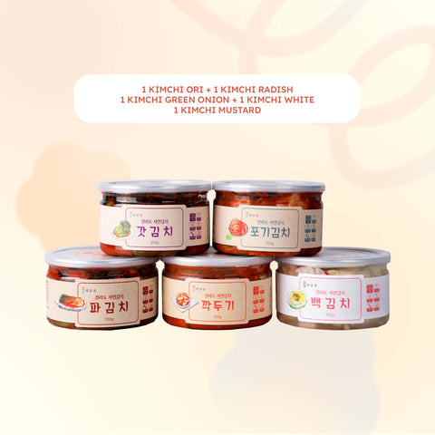 [Special Bundle 5 packs] Haedamchon Premium Canned Kimchi