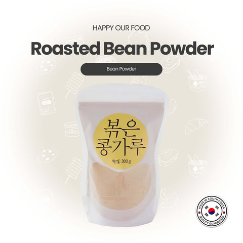 Roasted Bean Powder and Black Bean Powder Misutgaru (300gr) / 검은콩가루 & 볶은콩가루 / 선식 미숫가루