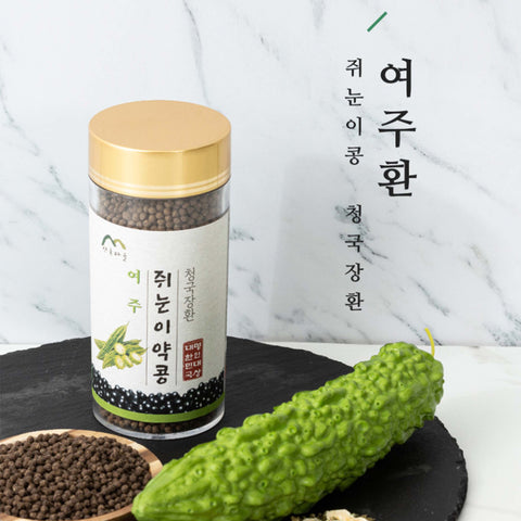 Sanchon Village Rat-Eye Bean Cheonggukjang Pills 250g / 산촌마을 청국장환 250g
