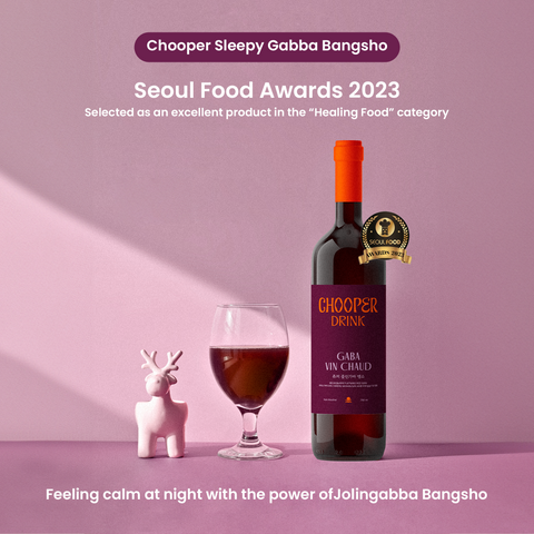 Chooper Bang Show Joling Gaba Wine (Non-alcoholic wine)(750ml) / 무알콜와인(츄퍼뱅쇼 졸린가바)