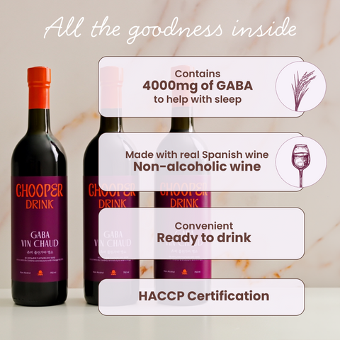 Chooper Bang Show Joling Gaba Wine (Non-alcoholic wine)(750ml) / 무알콜와인(츄퍼뱅쇼 졸린가바)