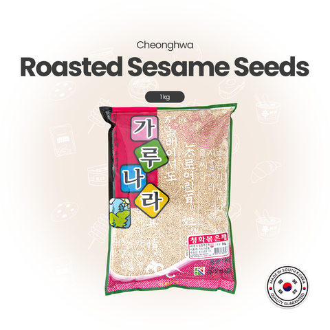 Korean Roasted sesame (1kg) / 대용량 한국산 볶음깨 1kg