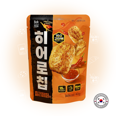 Hero protein Chip [Chili Pepper] (40gr) / 히어로칩(칠리페퍼)