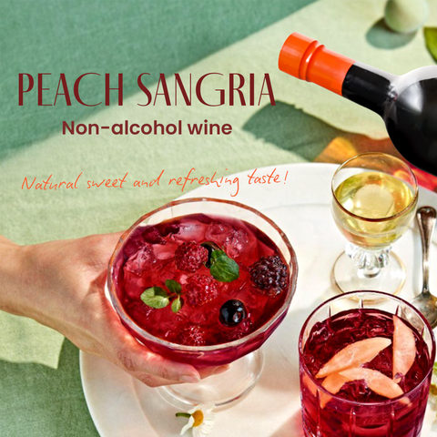 Chooper Peach Sangria Wine (Non-alcoholic wine) (750ml) / 무알콜와인(츄퍼피치 샹그리아)