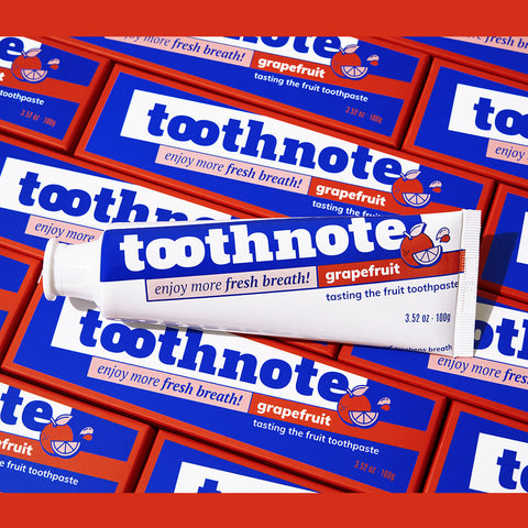 TOOTHNOTE Hydrating Toothpaste Grapefruit Flavor 100g / 수분치약 자몽향 100g