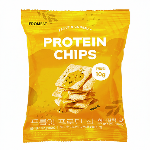 Fromeat Protein Chips Variety – High Protein Chips, 6 Flavor Assortment / 프롬잇 프로틴칩 단백질 보충 과자 간식