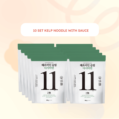 [Special Bundle 10 packs] Haecheong Kelp and Seaweed Noodle