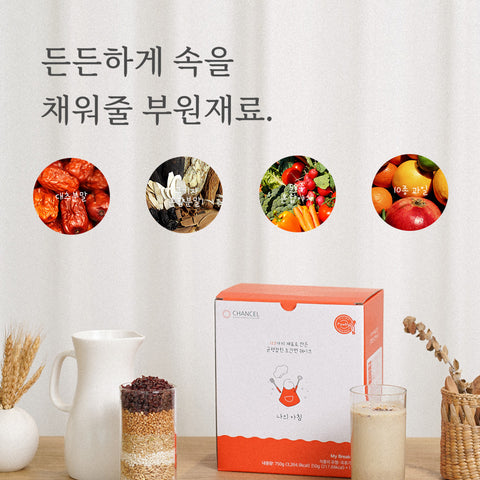 CHANSEL My Breakfast Multigrain Protein Shake (50gx30pack) / 나의 아침 (50g×30포)