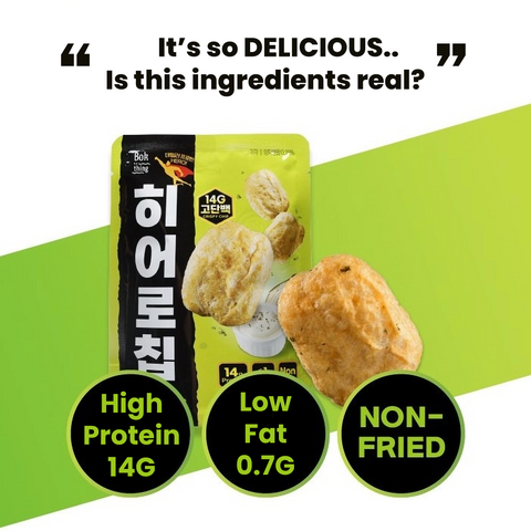 Hero protein Chip [Onion] (40gr) / 히어로칩(어니언)