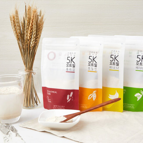 BUNDLE 2QTY - CHANSEL 5k Oatmeal Travel Snack 60g / 5K오트밀 60g