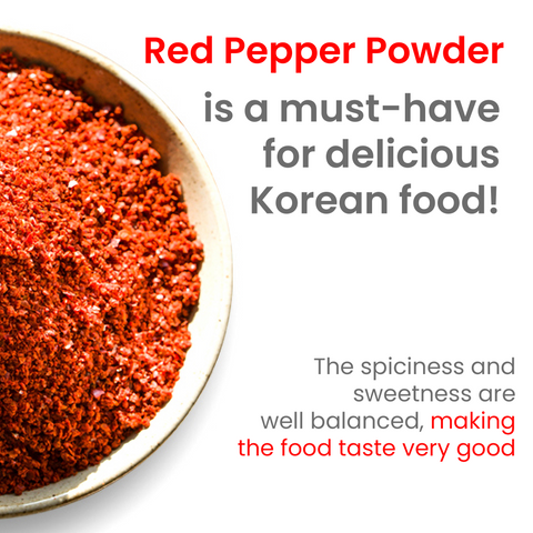 Korean Red Pepper Powder (1kg)/ 대용량 국산 고춧가루 1kg