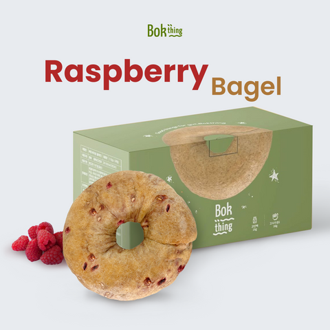 Rich Protein Bagel [Raspberry] (1 box = 6pcs) / 데일리밀 베이글(라즈베리)