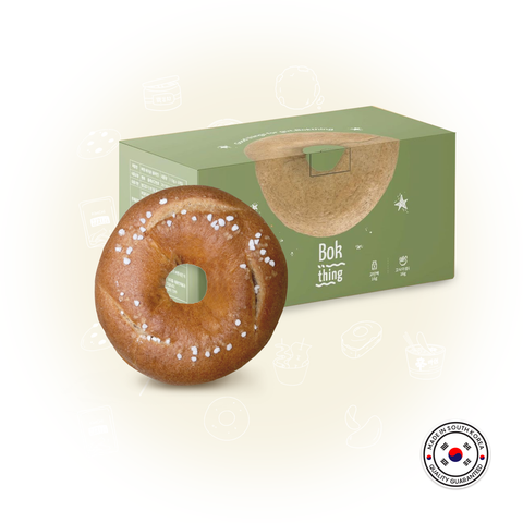 Rich Protein Bagel [Salt] (1 box = 6pcs) / 데일리밀 베이글(소금)