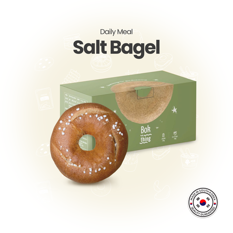 Rich Protein Bagel [Salt] (1 box = 6pcs) / 데일리밀 베이글(소금)