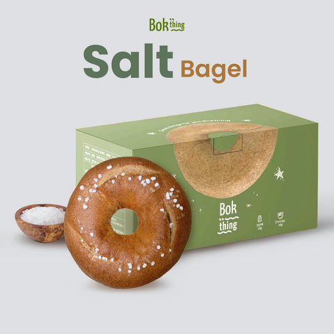 Rich Protein Bagel [Salt] (1 box = 6pcs) / 데일리밀 베이글(소금)