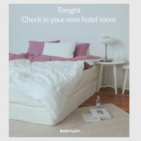 Bodyluv Baslack Bedding Set Reversible Quilt and Mattress Pad