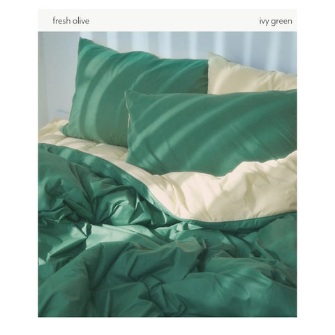 Bodyluv Baslack Bedding Set Reversible Quilt and Mattress Pad