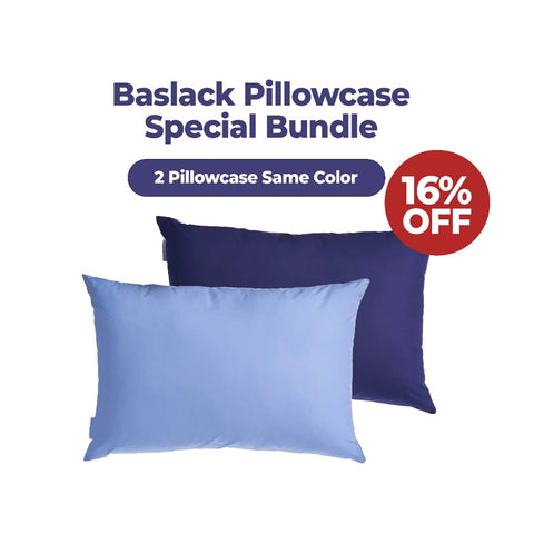 Bodyluv Baslack Pillow case Polyester