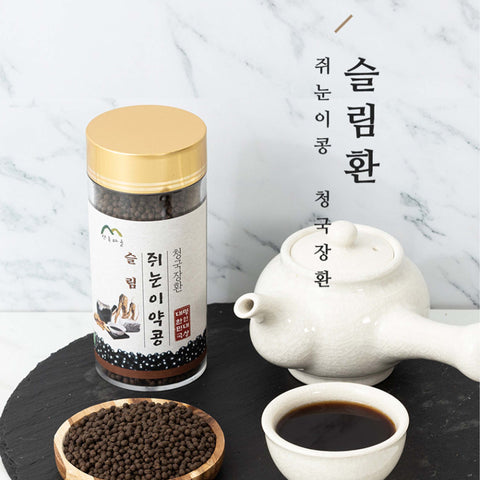 Sanchon Village Rat-Eye Bean Cheonggukjang Pills 250g / 산촌마을 청국장환 250g