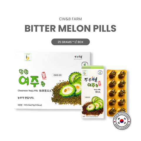 DUROOWRLL Bitter Melon Pills (25g*1/box) / 거나한 멜론 알약 (25g*1/박스)