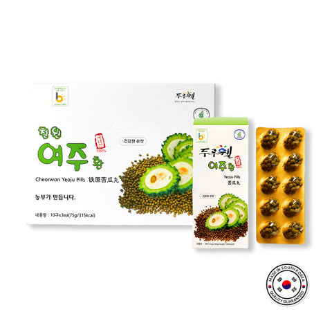 DUROOWRLL Bitter Melon Pills (25g*1/box) / 거나한 멜론 알약 (25g*1/박스)