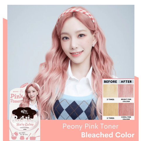 eZn Taeyeon's Pick Pudding Hair Colour