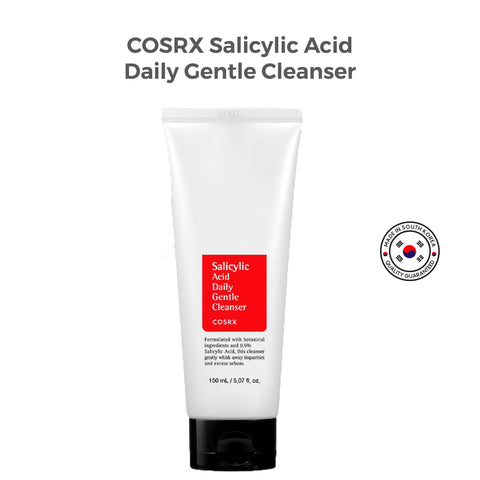 Buy korean skincare COSRX in Singapore - COSRX Salicylic Acid Daily Gentle Cleanser