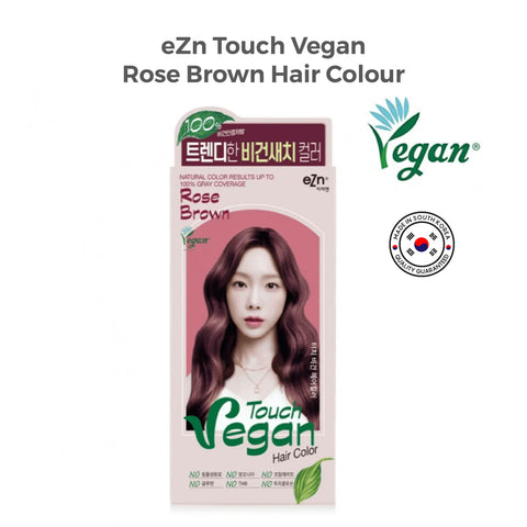 Buy DIY hair coloring products in Singapore - eZn Touch Vegan Ash Brown Hair Colour 