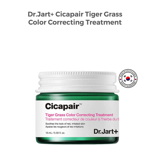 Buy dr jart products in Singapore - Dr.Jart+ Cicapair Tiger Grass Color Correcting Treatment