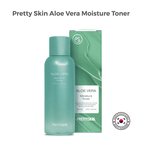 Best Korean Skincare Products in Singapore - Refresh and Hydrate Your Skin with Pretty Skin Aloe Vera Moisture Toner