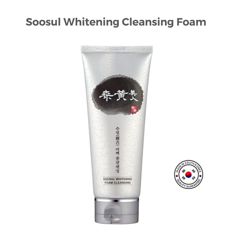 Buy korean skincare products in Singapore - Soosul Whitening Cleansing Foam - Deep Cleansing and Skin Brightening Solution