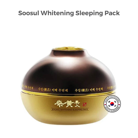 Buy korean skincare products - Soosul Whitening Sleeping Pack - which helps to reduce the appearance of fine lines and wrinkles, giving you a more youthful and radiant complexion.