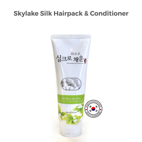 Buy Skylake Silk Hairpack & Conditioner - Nourishing and Rejuvenating Hair Care for Softer and Silkier Hair only at Healtihabit Singapore