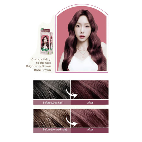 Buy online korean hair coloring products in Singapore - eZn Touch Vegan Ash Brown Hair Colour 