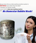 Buy cleaner for wash machine - Homestar Washing Machine Washer Cleaner Bubble Wash is an effective solution to keep your washing machine clean and free from bacteria and mold. This specially formulated cleaner is designed to penetrate deep into the drum and remove dirt and buildup that can cause unpleasant odors and reduce the performance of your machine.