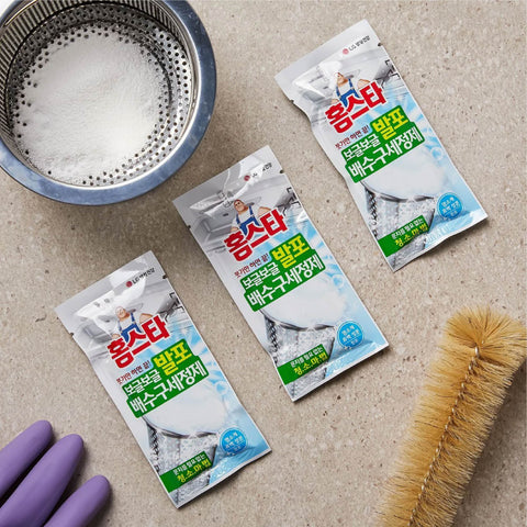 Buy Homestar Foam Drain Cleanser - safe for use on all types of plumbing, including PVC and metal pipes. It is also eco-friendly and contains no harsh chemicals or toxins, making it a safe choice for households with pets or children.