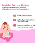 Buy baby fabric detergent and softener in Singapore - Babience Fabric Softener - Free from harsh chemicals and artificial fragrances, making it safe for your family and the environment.