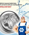 Buy Homestar Washing Machine Washer Cleaner Bubble Wash in Singapore -  The powerful formula will dissolve and remove stubborn stains and buildup, leaving your machine smelling fresh and clean.