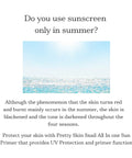 Buy korean sunscreen in Singapore - Pretty Skin Snail All In One Sun+ Primer - UV PROTECTION: Protects your skin from harmful UV rays, preventing premature aging, sunburns, and skin damage.