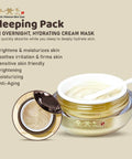 Buy anti aging treatment skincare in Singapore - Soosul Whitening Sleeping Pack - REDUCES FINE LINES AND WRINKLES: Contains adenosine, which helps to reduce the appearance of fine lines and wrinkles, giving you a more youthful and radiant complexion.