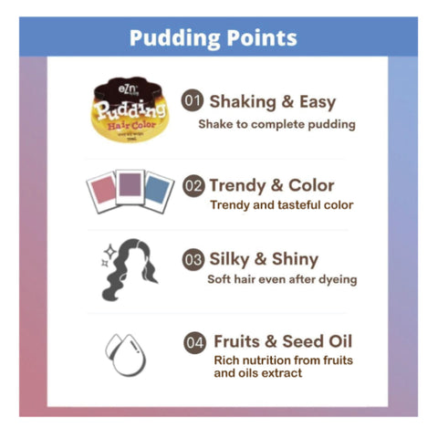 eZn Shaking Pudding Hair Colour Dye