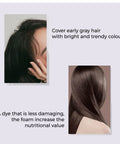 Buy online vegan hair dye products in Singapore - eZn Touch Vegan Ash Brown Hair Colour suitable for all hair types. Its formula includes a conditioning agent that helps to nourish and moisturize your hair, leaving it healthy and vibrant.